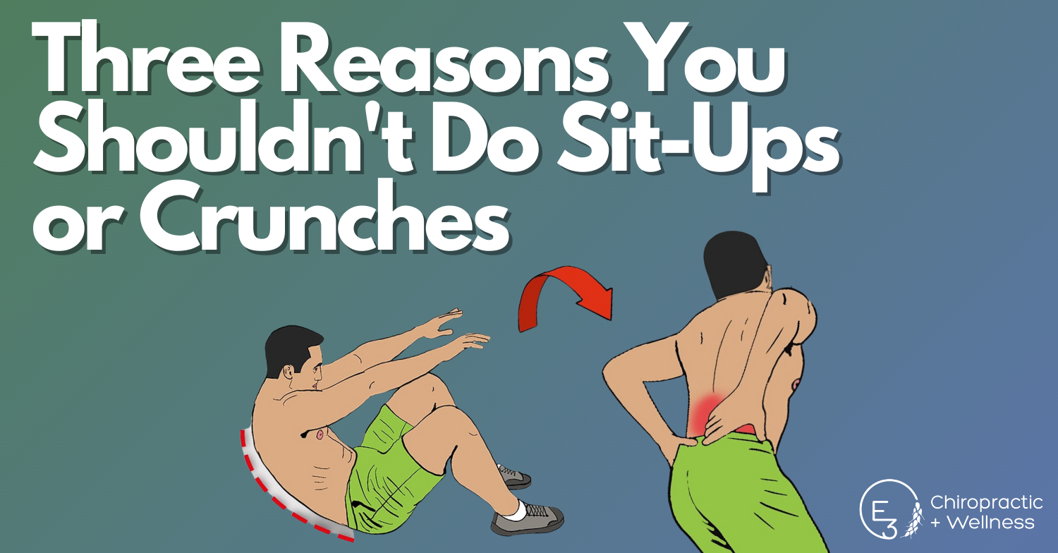 Why we don't recommend Sit ups - Smart Pain Solutions