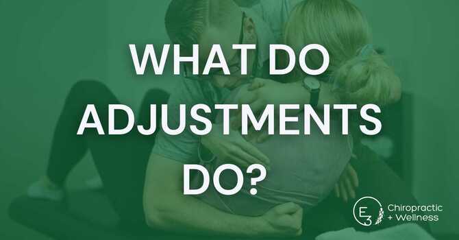 What Do Adjustments Do? 