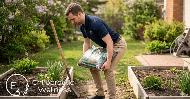 The Weekend Warrior’s Spine: A Guide to Raking, Lifting, and Mulching Without a Spasm